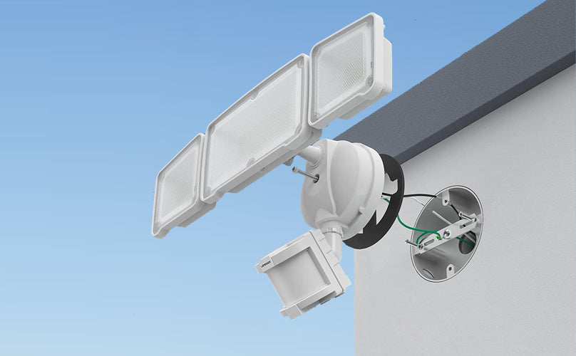 How to Install Motion Sensor Security Floodlight