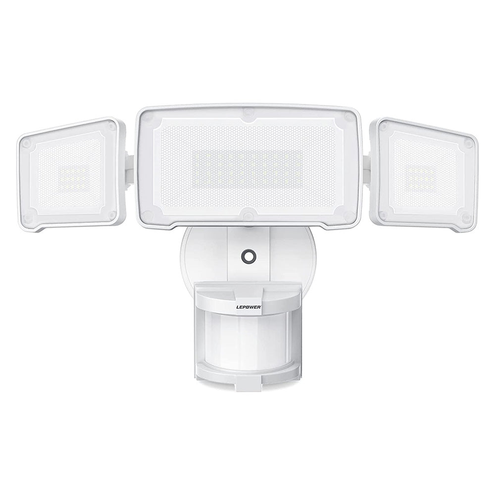 Lepower 35w led security lights outlet motion sensor light outdoor