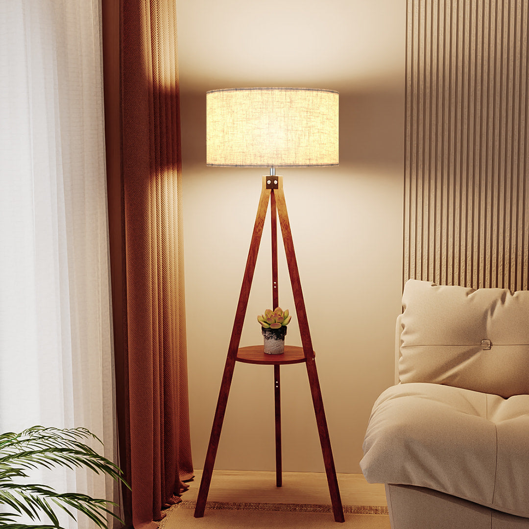 Wooden Floor Lamps