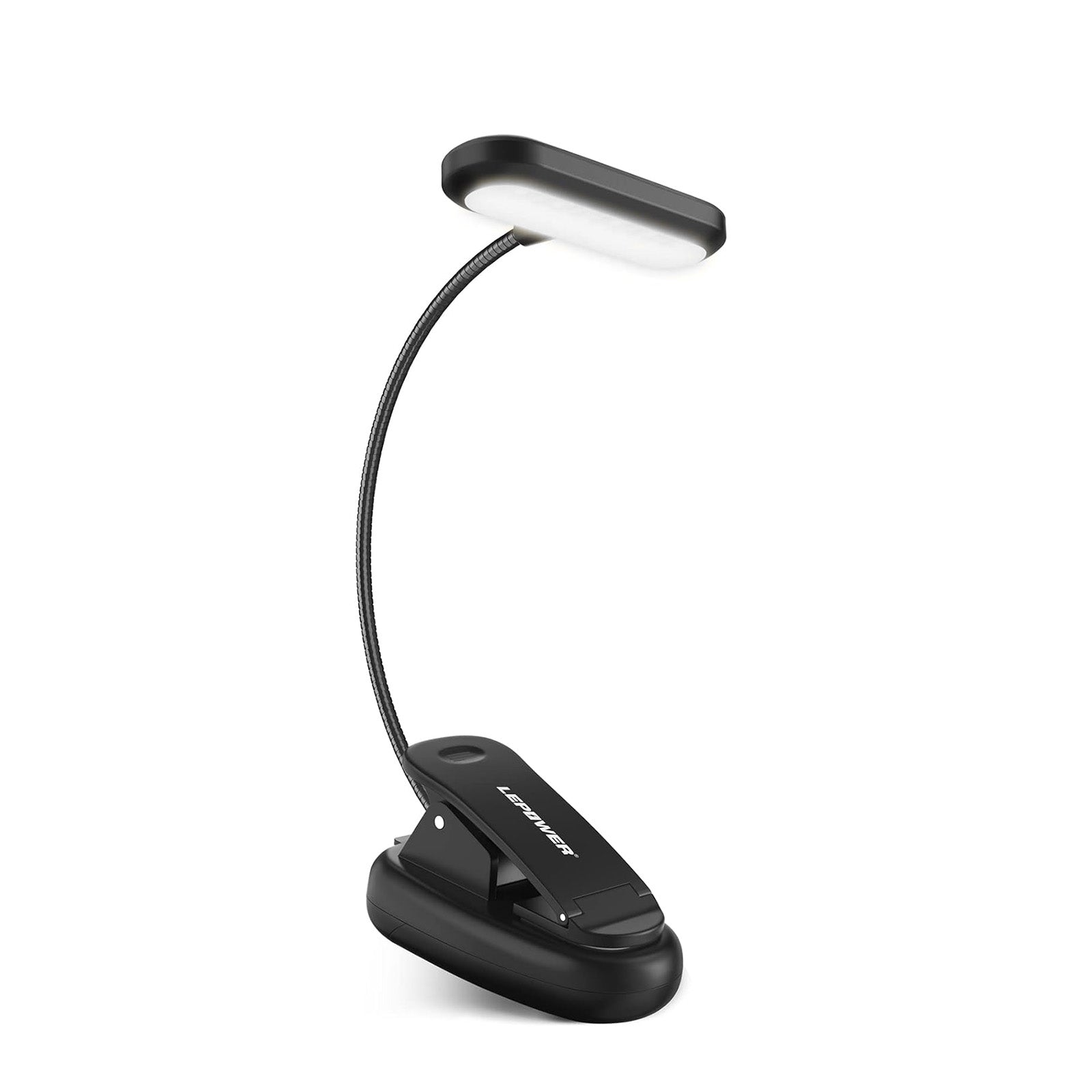 Clip-on Book Light Eye-Caring Dimmable Battery Operated