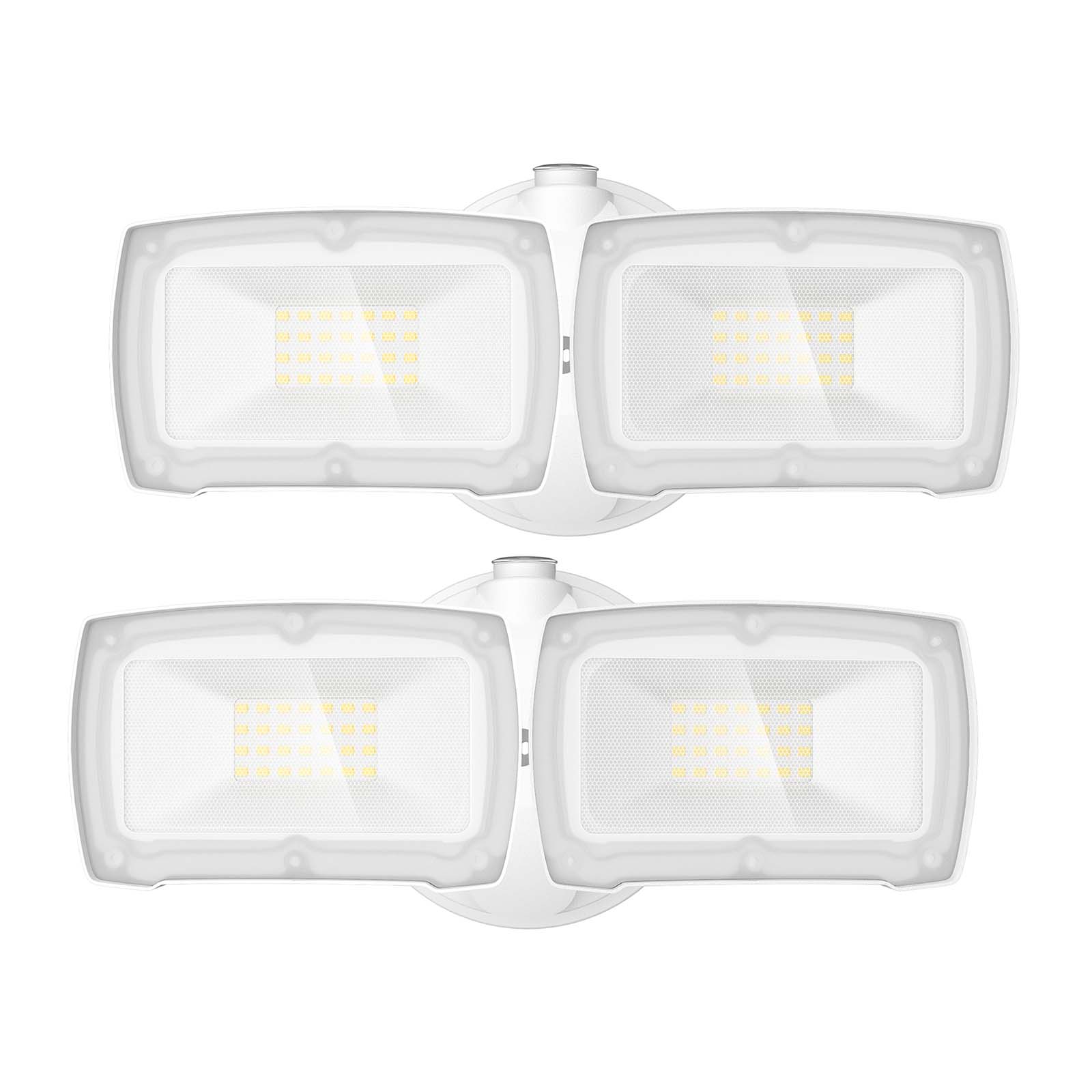 Dusk to Dawn Flood Light 28W 3000LM -2 Pack