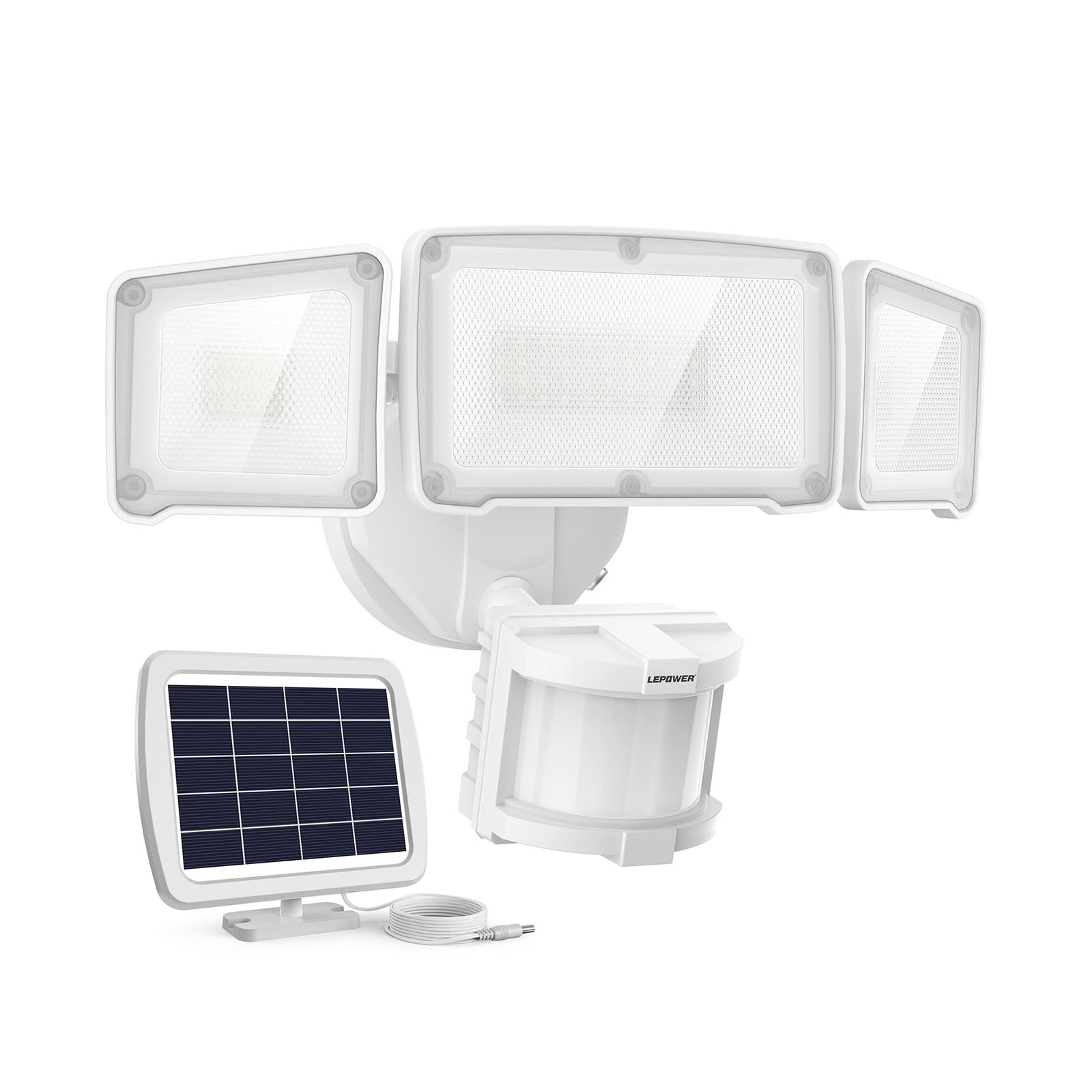 Lepower-tec 1600LM Solar Motion Sensor Security Lights