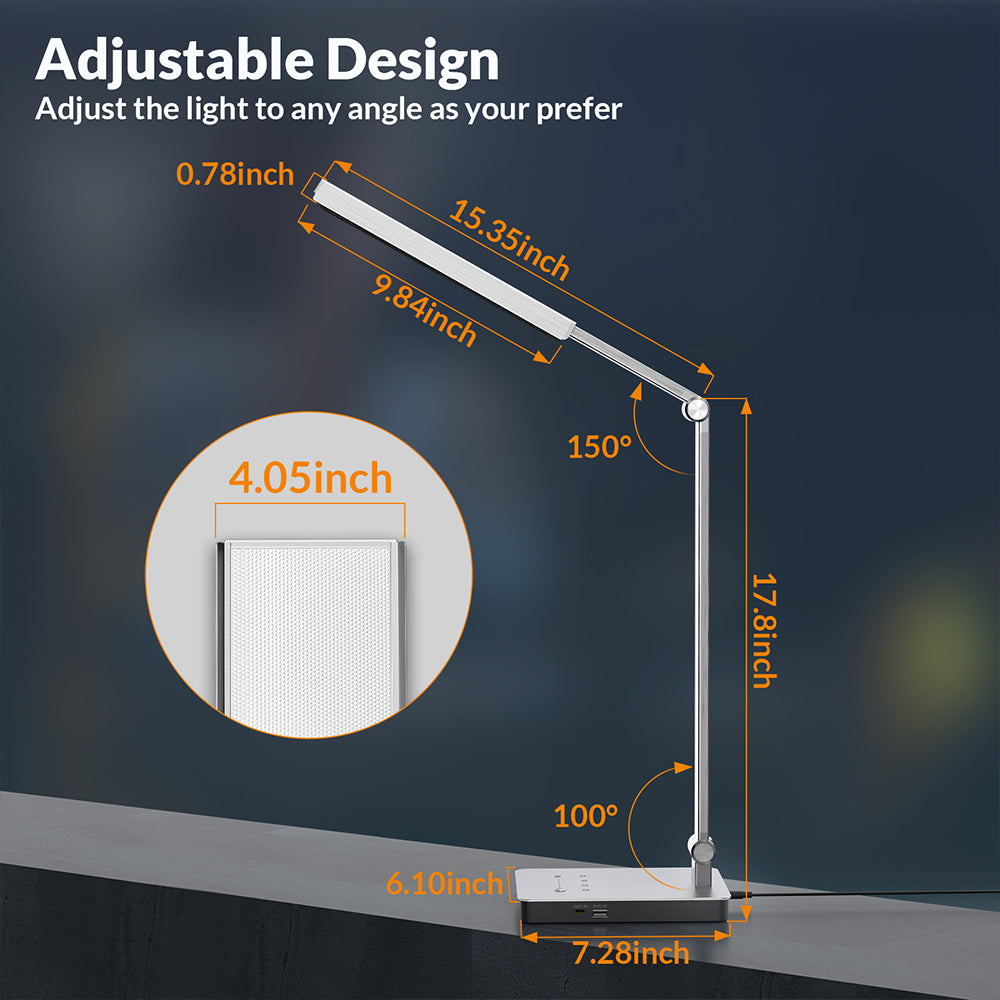 Adjustable led best sale desk light