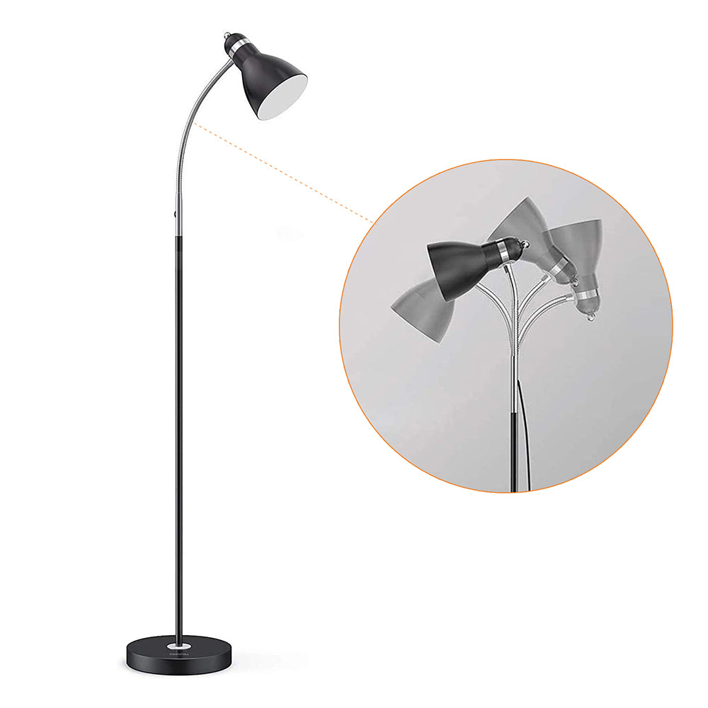 Floor store lamp bendable